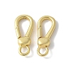 Brass Keychain Clasps KK-F893-15G-1