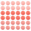 45Pcs 3 Colors Round Silicone Focal Beads SIL-TAD0001-01H-2