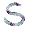 Gradient Color Natural Colorful Fluorite Beads Strands G-NH0001-H01-01-6