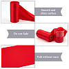 Flat Polyester Ribbons SRIB-WH0011-012G-5