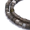 Natural Grey Agate Beads Strands G-P457-B01-42-2