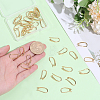30Pcs Brass Ear Hooks KK-BBC0029-09-3