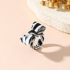 Acrylic Cuff Open Rings for Women WG33292-01-1