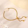 Fashion Stainless Steel Boston Link Chains Slider Bracelets EE0272-4