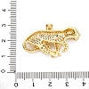 Brass Micro Pave Cubic Zirconia Pendants KK-S510-46G-03-3