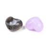 20Pcs Two Tone Opaque Imitation Gemstone Acrylic Beads MACR-F088-01-2