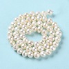 Natural Pearl Beads Strands PEAR-E018-74-3