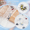 Insects Pattern Polyester Lace Embroidered Fabric for Dress SENE-WH0003-26-4
