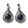 Natural Sodalite Pendants G-Q158-05P-21-1