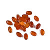 Natural Carnelian(Dyed & Heated) Cabochons G-B096-01D-1