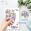 8 Sheets 8 Styles PVC Waterproof Wall Stickers DIY-WH0345-191-3