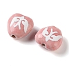 Printed Handmade Porcelain Beads FIND-H023-01A-2