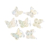 Electroplate Transparent Glass Beads EGLA-N057-03B-2