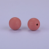 Round Silicone Focal Beads SI-JX0046A-76-2