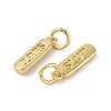 Brass Pendants KK-L245-01G-04-2