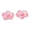 Opaque Resin Cabochons RESI-G072-04C-2