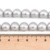 Wrinkle Textured Shell Pearl Beads Strands BSHE-E016-10mm-08-3