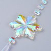 Crystals Chandelier Suncatchers Prisms AJEW-G025-B01-3