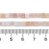 Natural Pink Aventurine Beads Strands G-B129-A12-01-5