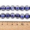 Handmade Foil Glass Beads Strands FOIL-Q002-01A-01-4