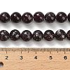 Natural Lepidolite/Purple Mica Stone Beads Strands G-H335-B03-8mm-A-5
