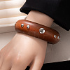 Iron Studded Wooden Statement Bangles WGF1C60-07-1