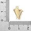 Valentine's Day Brass Charms KK-H294-04G-3