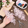 1 Pair Polyester Decorations DIY-HY0003-54A-3