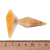 Natural Topaz Jade Pendants G-N362-22E-3