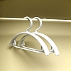 2Pcs Metal Coat Hanger Miniature Ornaments PW-WG55179-01-1