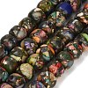 Dyed Synthetic Imperial Jasper Beads Strands GG-CBAA20A-03C-2