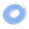 Imitation Jade Glass Beads Strands GLAA-T028-3mm-11L-3