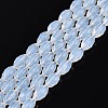 Imitation Jade Glass Beads Strands GLAA-N071-01A-B02-1