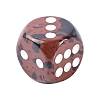 Natural Mahogany Obsidian Carved Dice Figurines PW-WGD9A2F-11-1