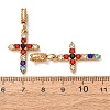 304 Stainless Steel Rhinestone Pendants RB-CBA5CCB-05H-G-2