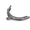 Iron Purse Frame Kiss Clasp Lock FIND-WH0052-91E-3