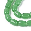 Imitation Jade Glass Beads Strands GLAA-T028-14J-A03-3