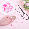 60Pcs 2 Colors Opaque Acrylic Beads DIY-PA0002-19C-3
