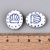 Handmade Porcelain Beads PORC-Q005-12E-3