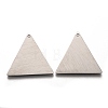 304 Stainless Steel Pendants STAS-O133-04G-P-1