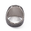 Skull 304 Stainless Steel Finger Ring RJEW-F137-02AS-3