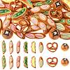 40Pcs Resin Cabochons RESI-CJZ0001-08-1