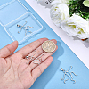 4Pcs Brass Pendant Cabochon Settings KK-WR0001-96B-P-3