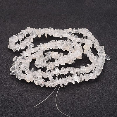 Natural Quartz Crystal Chips Beads Strands LS-F019-1