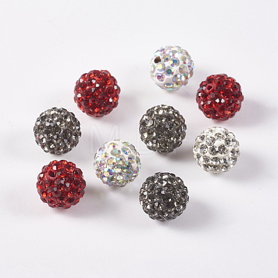 Pave Disco Ball Beads RB-X0013-05-1