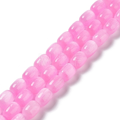 Natural Selenite Beads Strands G-F750-1