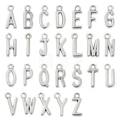 130Pcs 26 Styles Tibetan Style Alloy Pendants TIBEP-CJ0003-25-1
