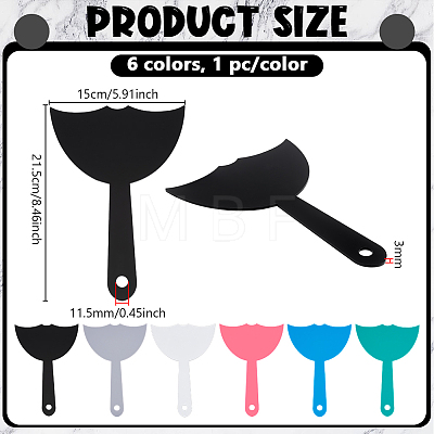 1 Bag Acrylic Blank Photography Props OACR-BC0001-29-1
