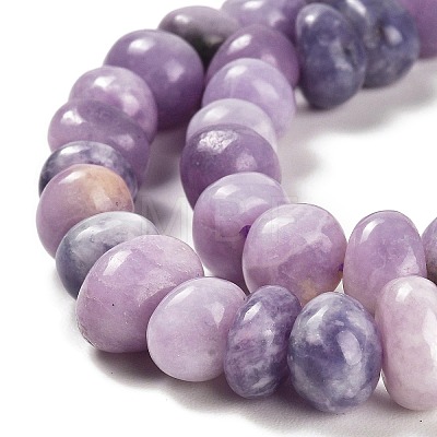 Natural Lilac Jade Beads Strands G-G053-C01-01-1