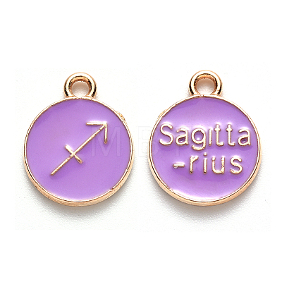 Alloy Enamel Pendants LS-X-ENAM-S124-01B-01F-1